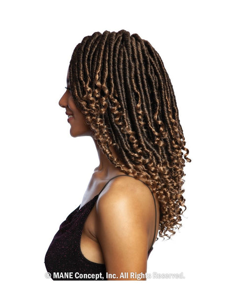 Afri-Naptural Trini Goddess Locs 12"