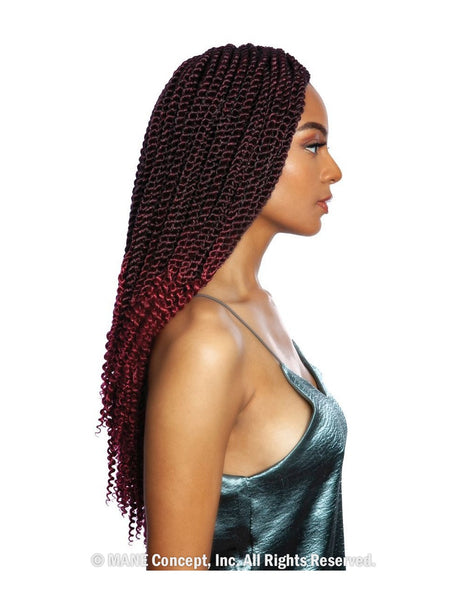 Afri-Naptural 3x Coily Ends Senegal Twist 18"