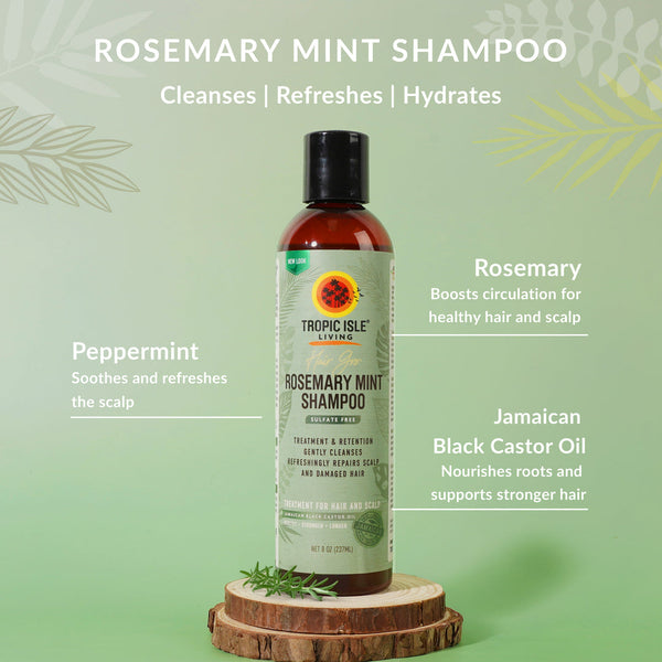 T/I ROSEMARY MINT SHAMPOO 8 OZ