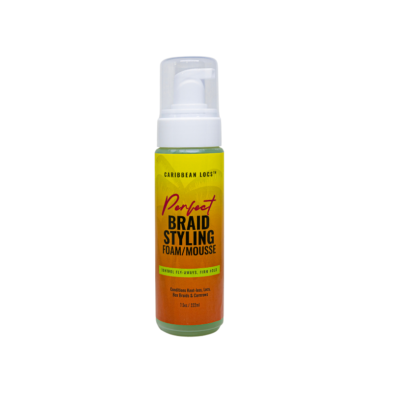 Caribbean Locs Perfect Braid Styling Foam/Mouse