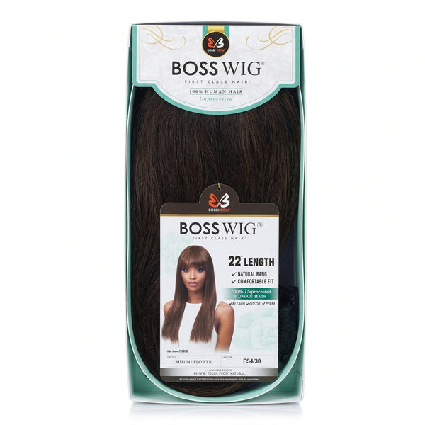 Bobbi Boss Boss Wig MH1342 Flower - 22" Human Hair Wig