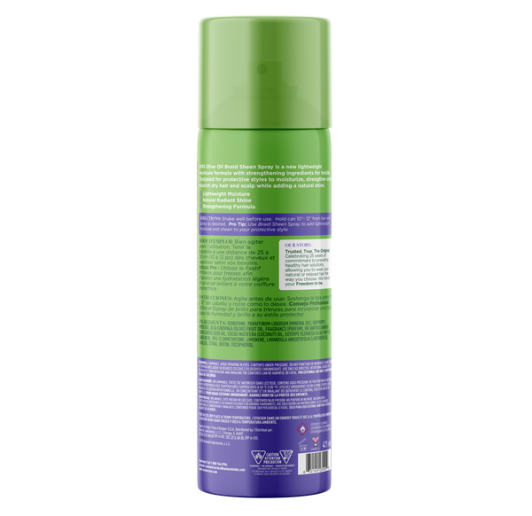 ORS OLIVE OIL SHEEN SPRAY BRAIDZONE LAVENDER 10 OZ