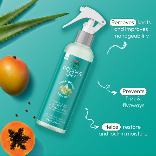 ORS GOODBYE DRY MOISTURE BOOST LEAVE IN CONDITIONER 8 OZ