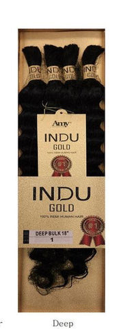 INDU GOLD DEEP BULK 18 - 100% HUMAN HAIR