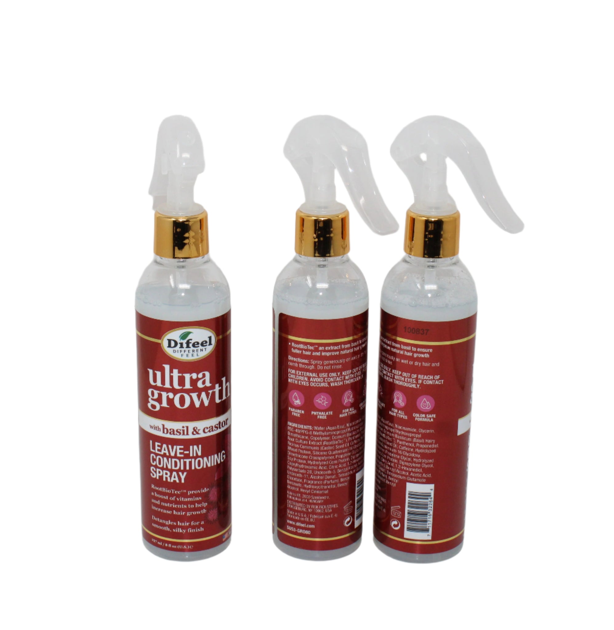 DIFEEL LEAVE IN SPRAY 8 OZ ULTRA GROWTH