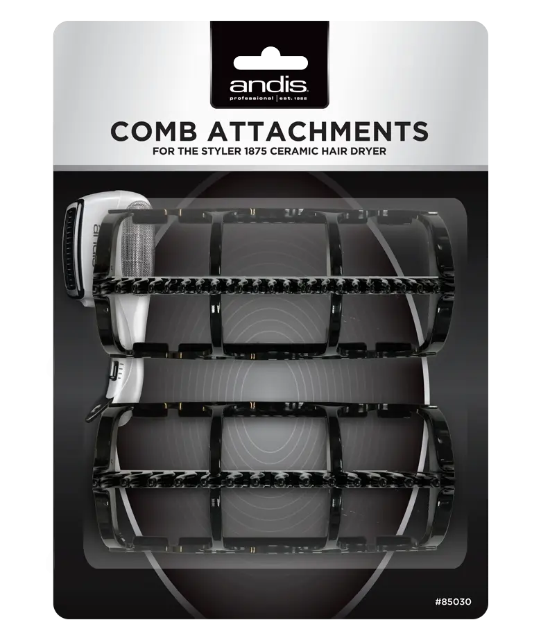 Andis Styler 1875 Wide-tooth and Fine-tooth Attachment Combs