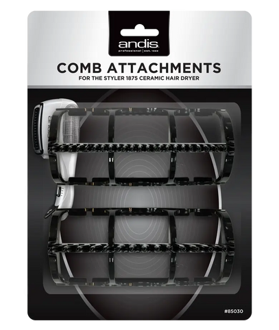 Andis Styler 1875 Wide-tooth and Fine-tooth Attachment Combs