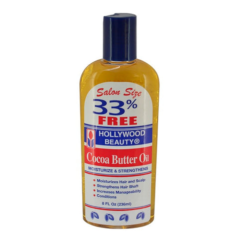 Hollywood Beauty Cocoa Butter Oil