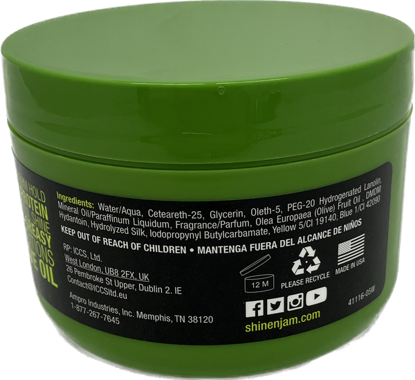 SHINE N JAM SILK EDGES OLIVE