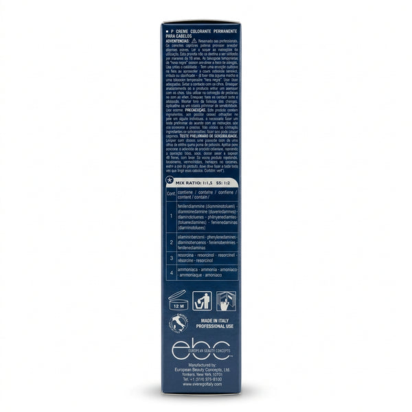 Ever Ego Italy ColorEgo Permanent Hair Coloring Cream 100ml 3.38 OZ