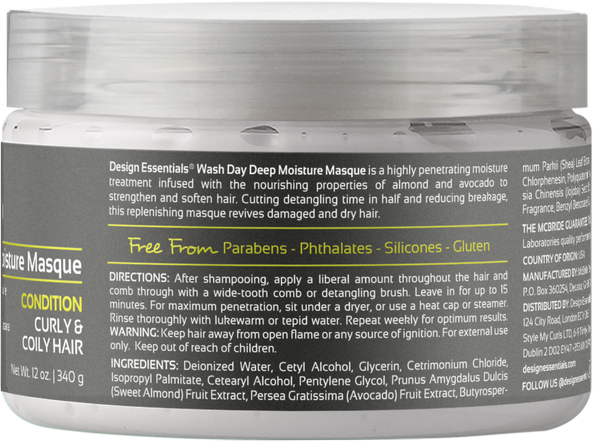 D/E DEEP MOISTURE MASQUE 12 OZ