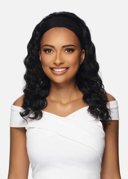 HEADBAND WIG LOSSE DEEP 18 NAT BLACK