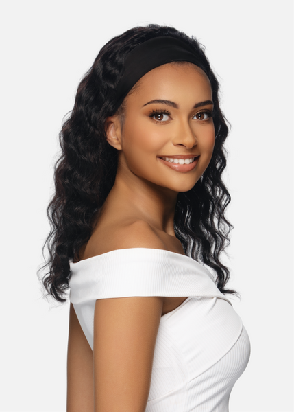HEADBAND WIG LOSSE DEEP 18 NAT BLACK