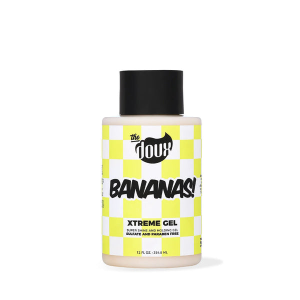 THE DOUX GEL BANANAS XTREME HOLD HAIR GEL 12 OZ