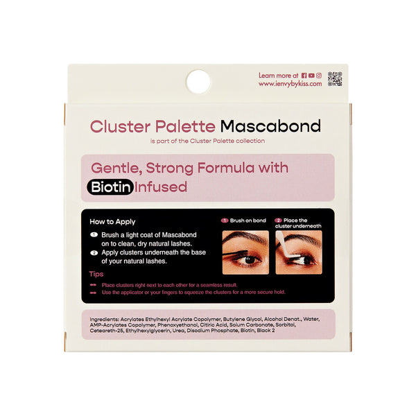i-ENVY Cluster Palette Mascabond Black(CB01)