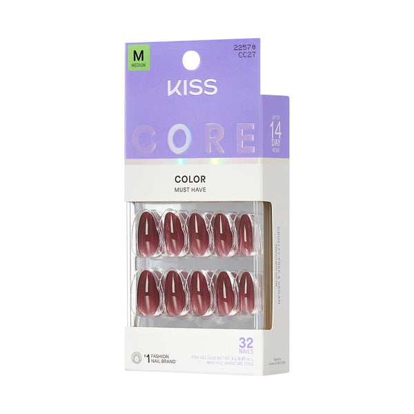 KISS NAILS - PINOT NOIR (CC27)