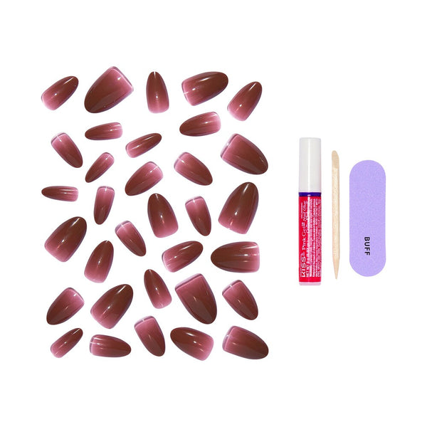 KISS NAILS - PINOT NOIR (CC27)