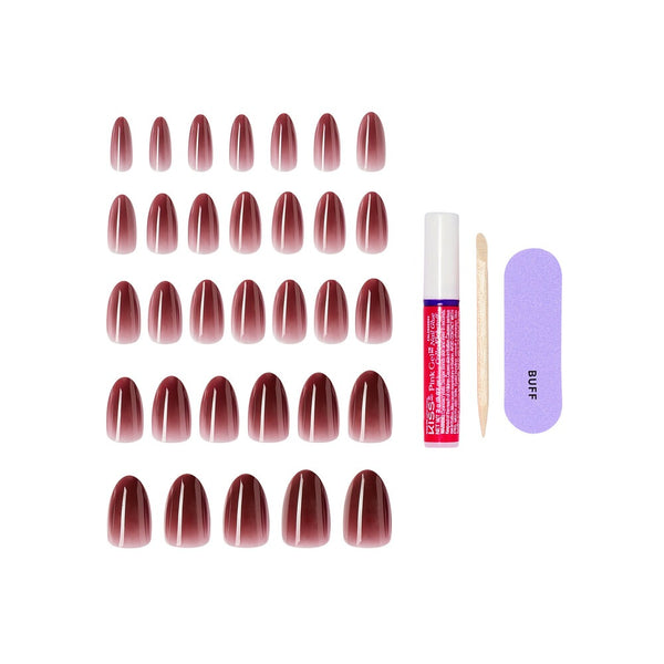 KISS NAILS - PINOT NOIR (CC27)