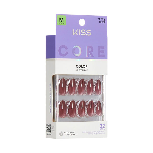KISS NAILS - PINOT NOIR (CC27)