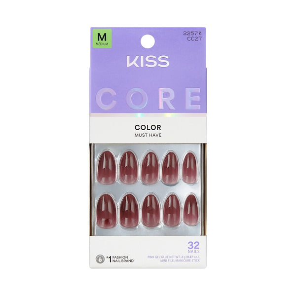 KISS NAILS - PINOT NOIR (CC27)