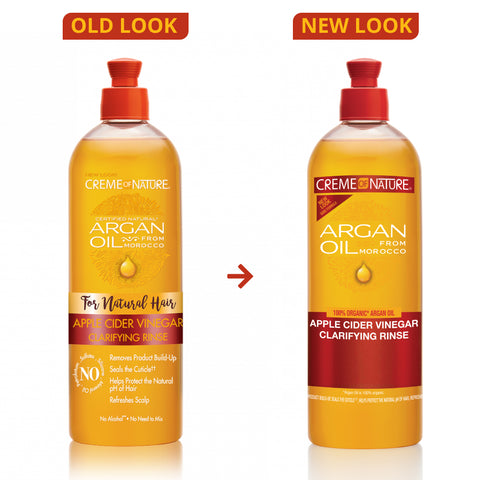 Creme of Nature Argan Oil from Morocco Apple Cider Vinegar Clarifying Rinse