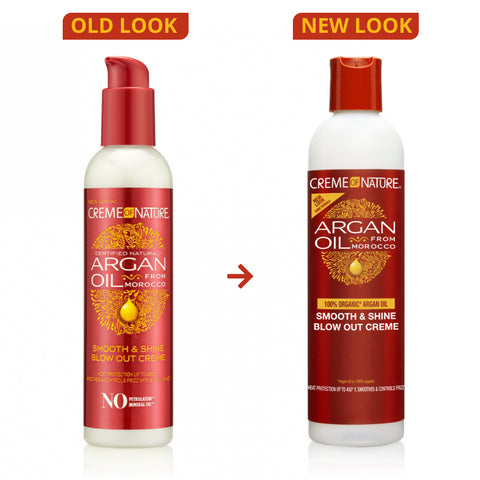 Creme of Nature Argan Oil from Morocco Smooth & Shine Blow Out Creme