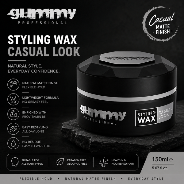 GUMMY STYLING WAX CASUAL LOOK 150 ml 5.07 OZ