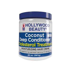 Hollywood Beauty Coconut Deep Conditioner Cholesterol Treatment