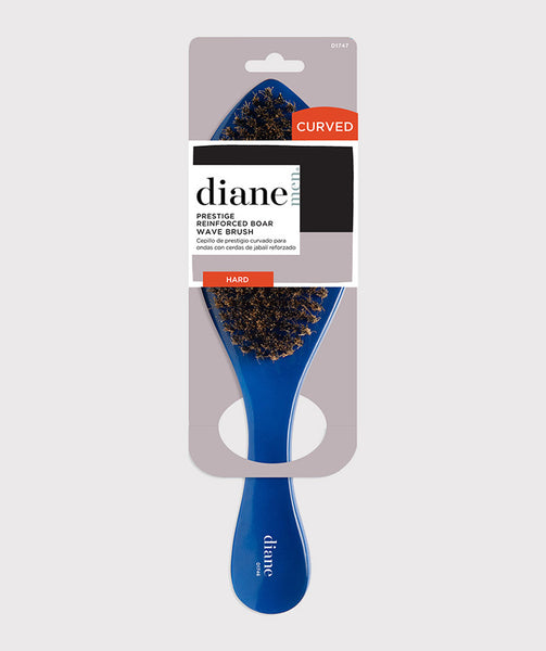 Diane Reinforced Hard Boar Curved Wave/ Military Brush