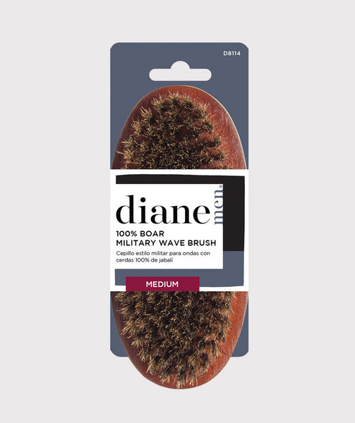 Diane Premium 100% Medium Boar Club/ Palm Wave Brush
