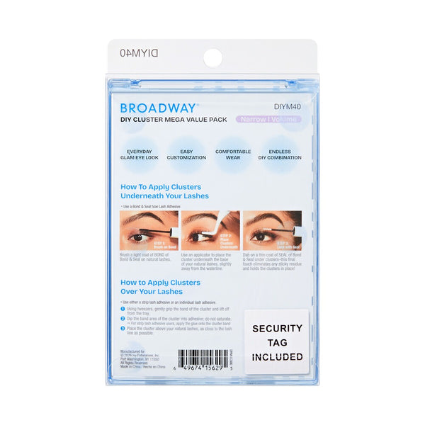 BROADWAY DIY CLUSTER MEGA VALUE PACK 40 (DIYM40)