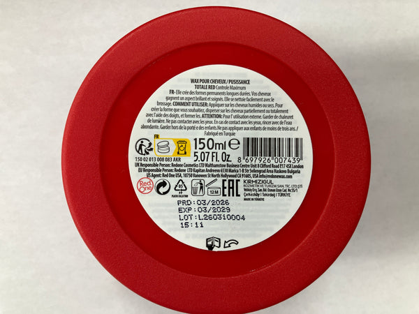 REDONE RED AQUA HAIR WAX 5.07 FL OZ