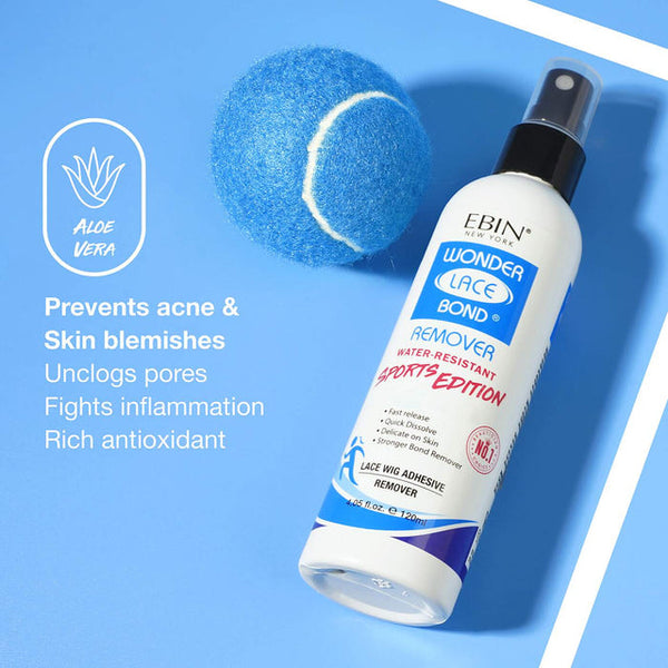 EBIN WONDER LACE BOND REMOVER 4.05OZ(120ML) - SPORTS EDITION