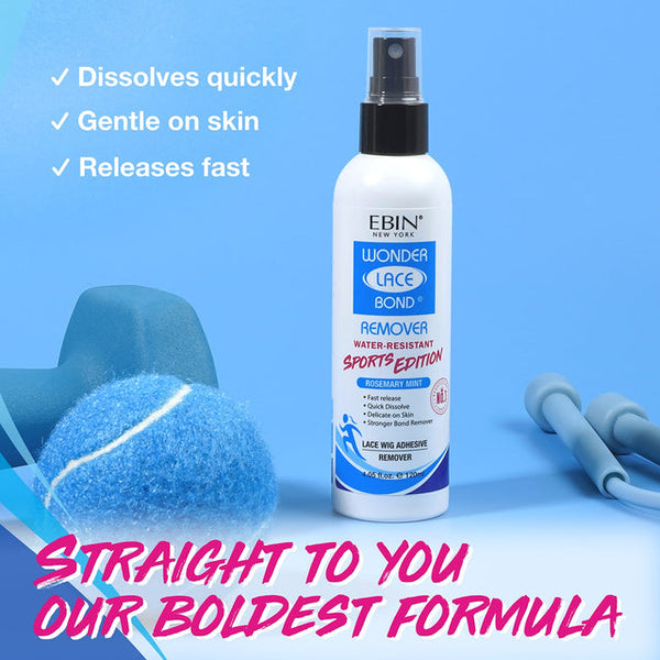EBIN WONDER LACE BOND REMOVER 4.05OZ(120ML) - SPORTS EDITION