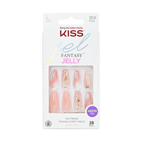 KISS JELLY FANTASY NAILS - JELLY CAT - FJ11