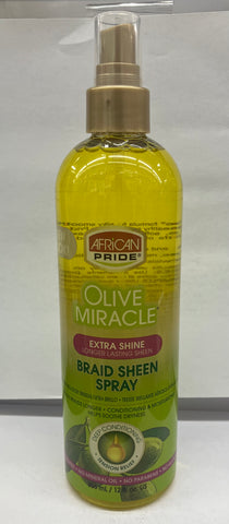 A/P OLIVE MIRACLE BRAID SHEEN SPRAY EXT