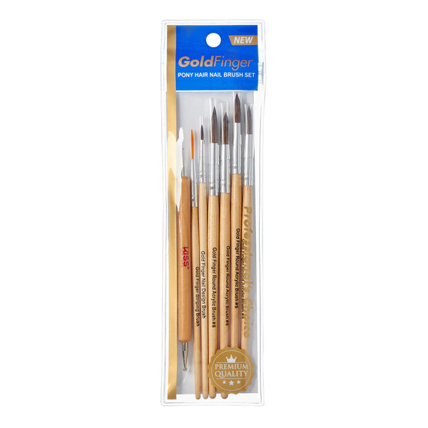 GOLD FINGER NAIL BRUSH
