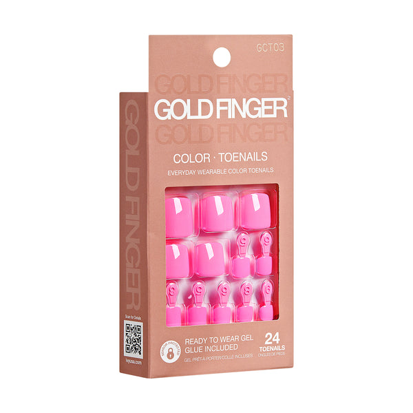 GF SOLID COLORS TOENAILS - BLUSHING (GCT03)