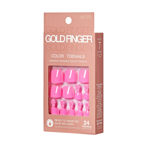 GF SOLID COLORS TOENAILS - BLUSHING (GCT03)