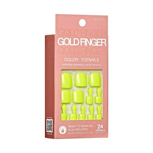 GF SOLID COLORS TOENAILS - SECRECY (GCT04)