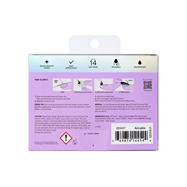 GF HANDMADE NAILS AMIABLE - GFH07