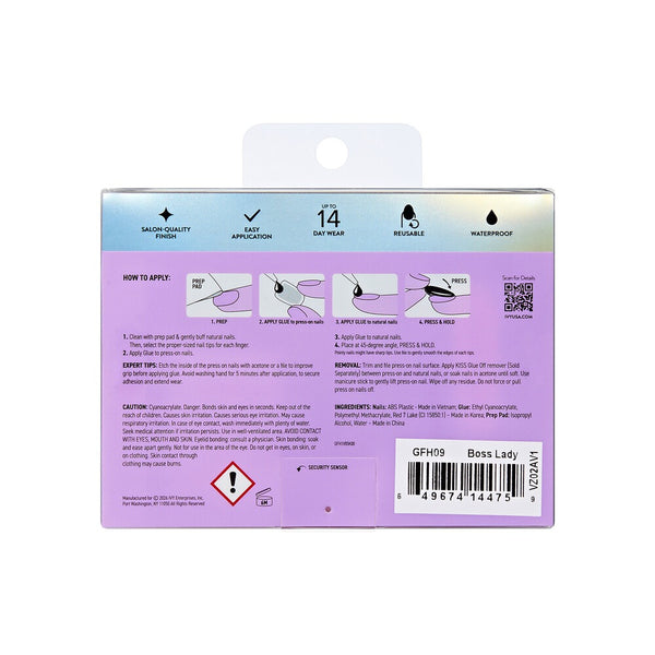 GF HANDMADE NAILS BOSS LADY - GFH09