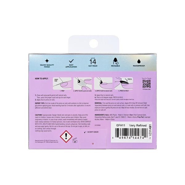 GF HANDMADE NAILS VERY REFINED - GFH11