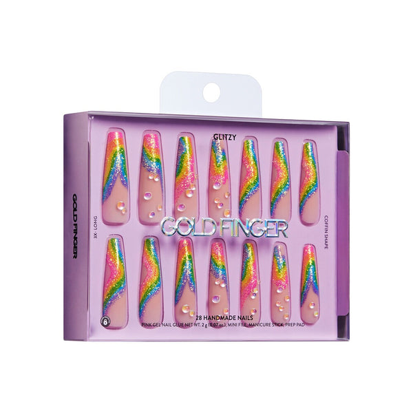 GF HANDMADE NAILS FLAMBOYANT - GFH18