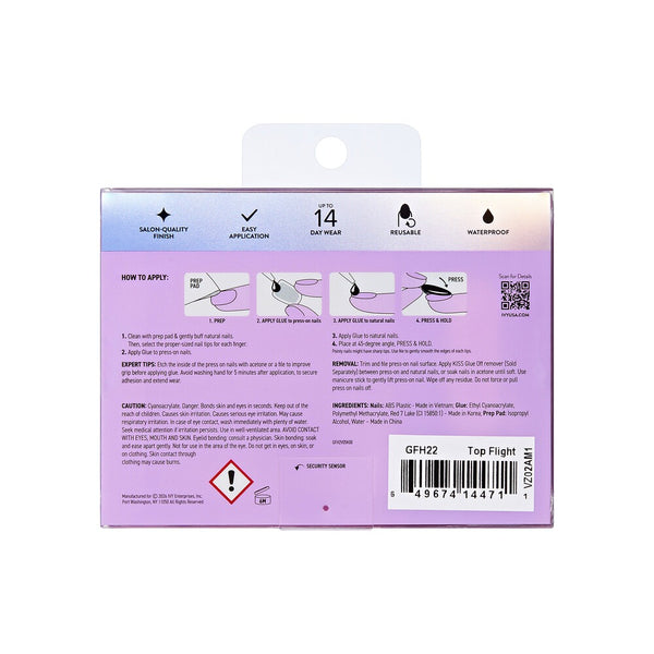 GF HANDMADE NAILS TOP FLIGHT - GFH22