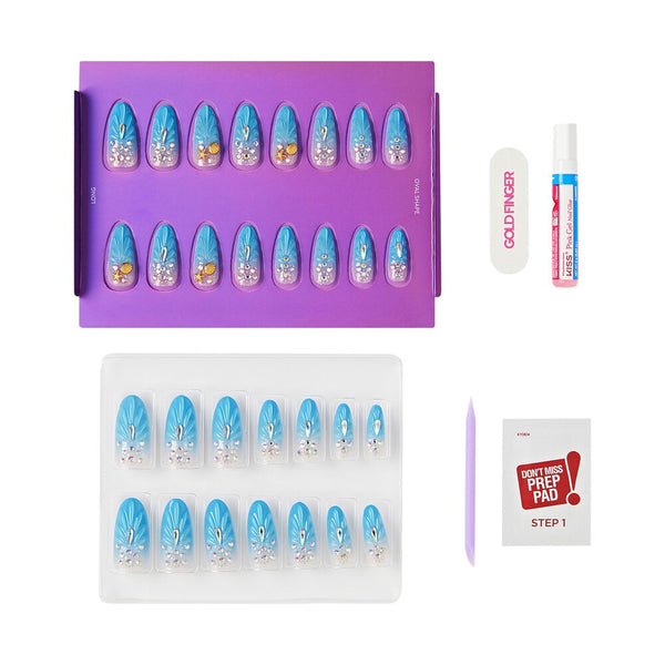 GF HANDMADE NAILS RARE PIECE - GFH32