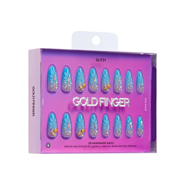 GF HANDMADE NAILS RARE PIECE - GFH32