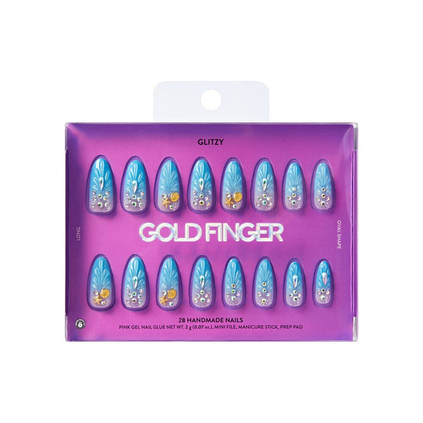 GF HANDMADE NAILS RARE PIECE - GFH32