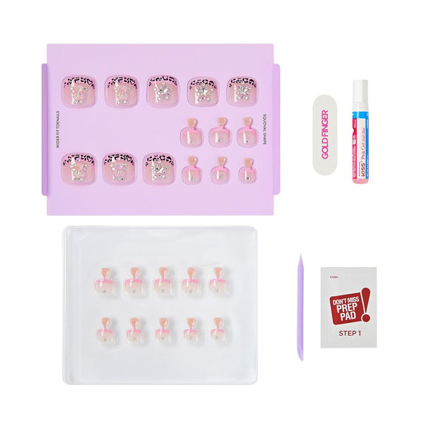 GF HANDMADE TOE NAILS BIJOU - GFHT02