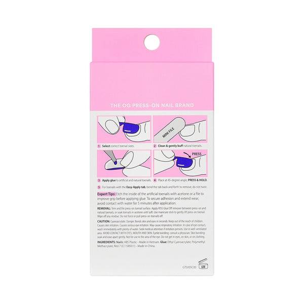 KISS TOENAILS - TWINKLE TOES (GST01)